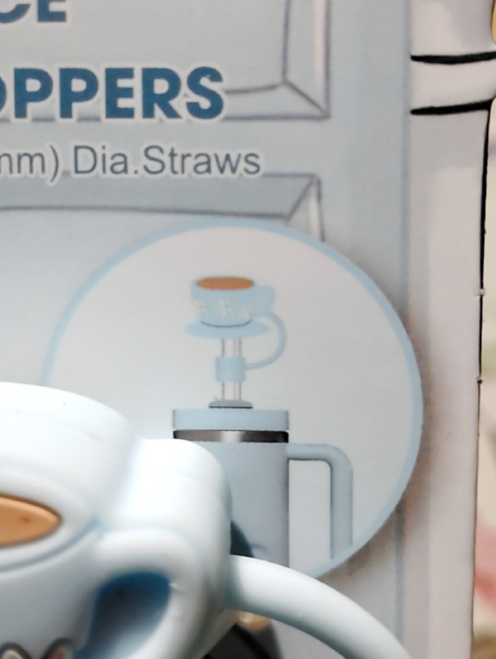 CWC 6-piece straw topper set - Picture 8 of 8